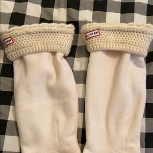 Hunter boot socks. Size M/L-for boots 8-10.